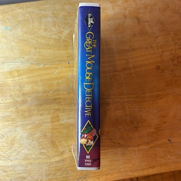 Vintage Disney The Classics VHS The Great Mouse Detective Video Cassette - Picture 4 of 7
